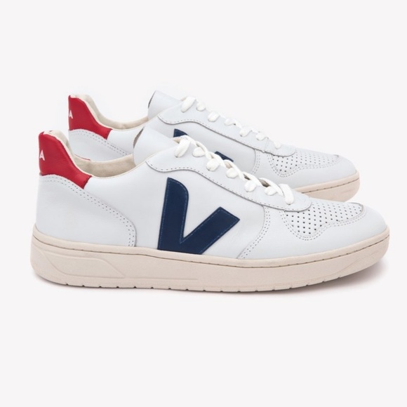 Veja Shoes - Veja V10 Sneaker in Nautico Pekin